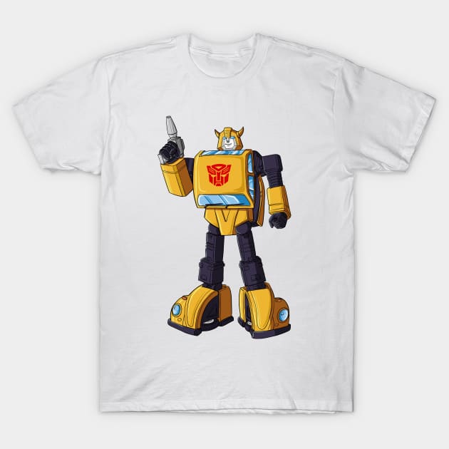 Bumblebee Fan Art T-Shirt by tabslabred